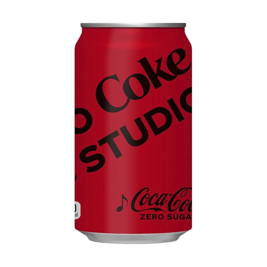 Coca Cola không đường Zero Sugar 0 Calo Coke Studio 350mL