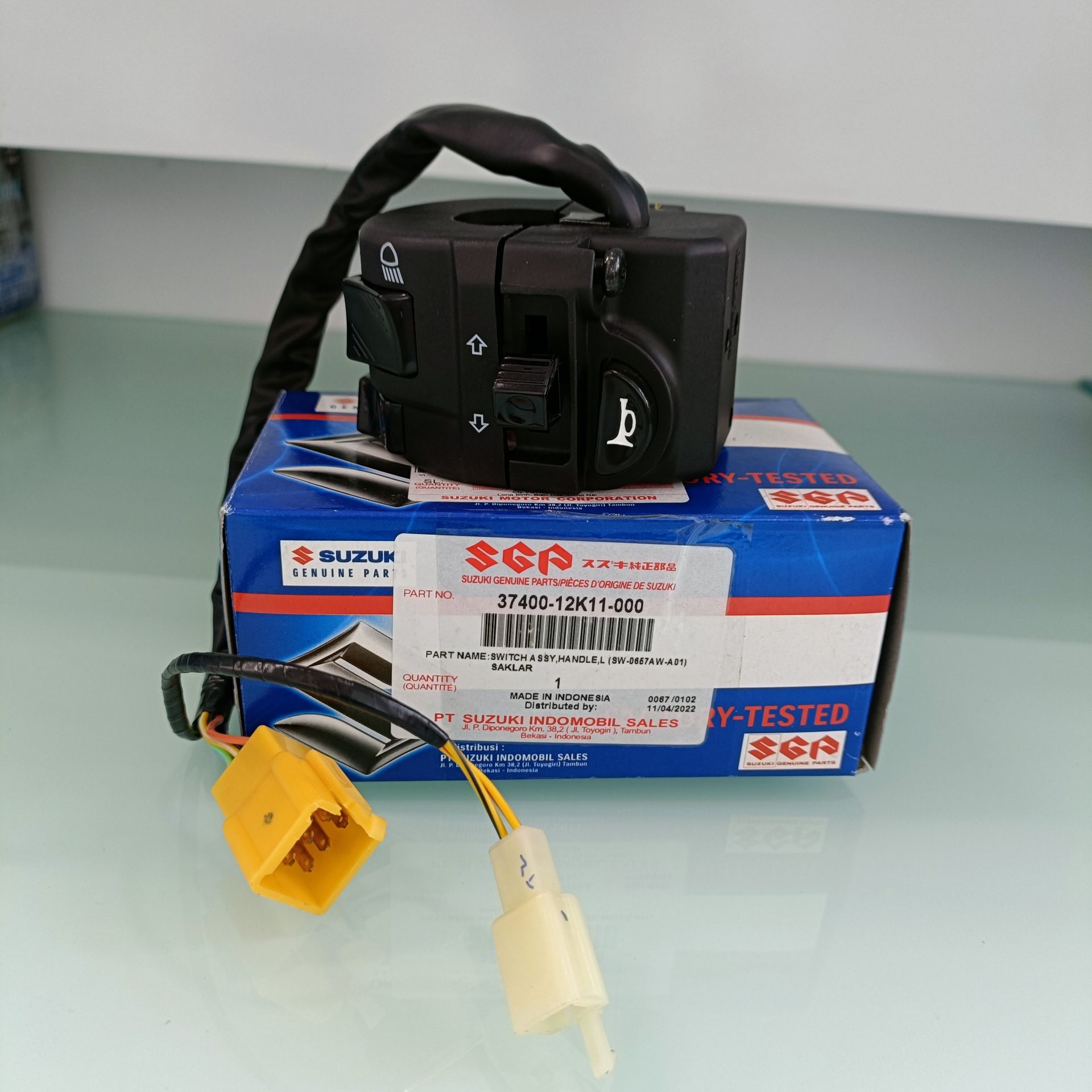 Cùm công tắc trái xe Raider fi