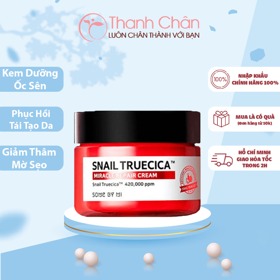 HCMKem dưỡng Some By Mi Snail Truecica Miracle Repair Cream