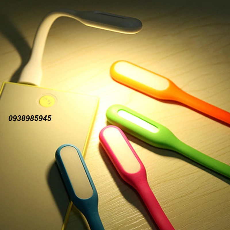 Đèn led đọc sách đầu cắm usb dẻo siêu sáng cắm máy tính, sạc dự phòng - đèn led usb mini cắm laptop sạc dự phòng tiện dụng