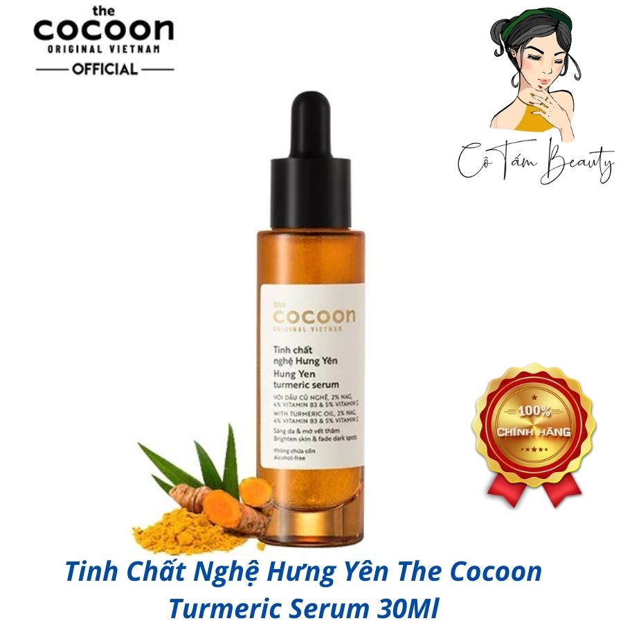 Tinh Chất Nghệ Hưng Yên The Cocoon Turmeric Serum 30Ml