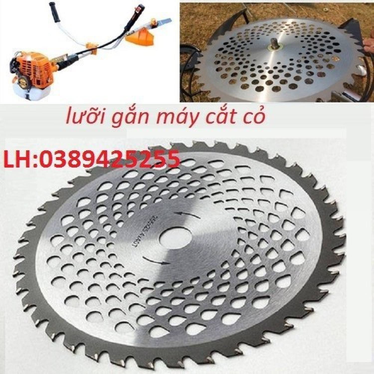 Lưỡi cắt cỏ tròn, Lưỡi cắt cỏ gắn máy cầm tay