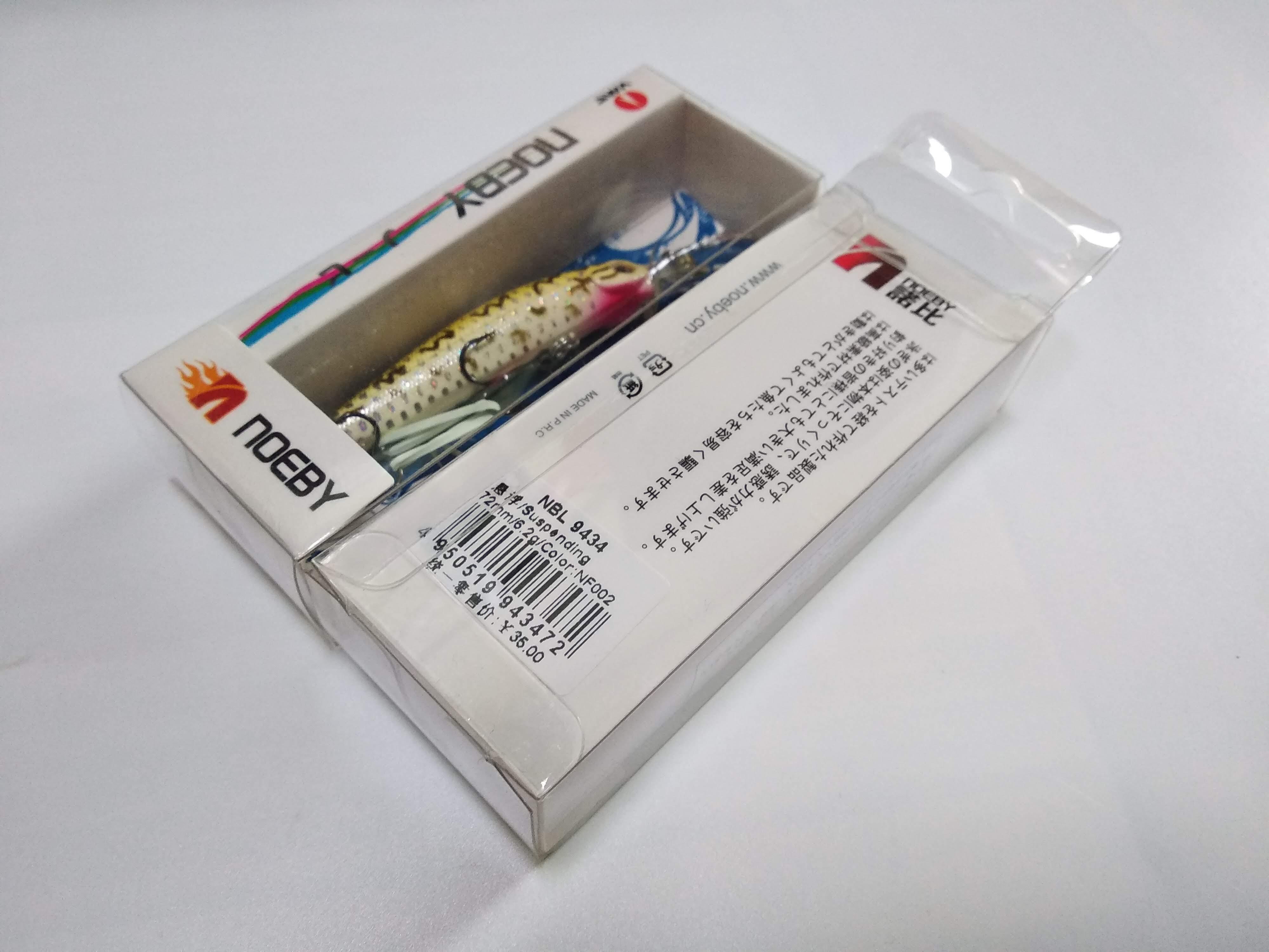 Combo 02 Con Mồi Câu Noeby Minnow NBL 9434 - 6.2g