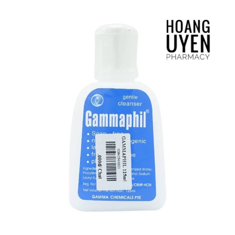 Sửa rửa mặt dịu nhẹ Gammaphil- Chai 125ml