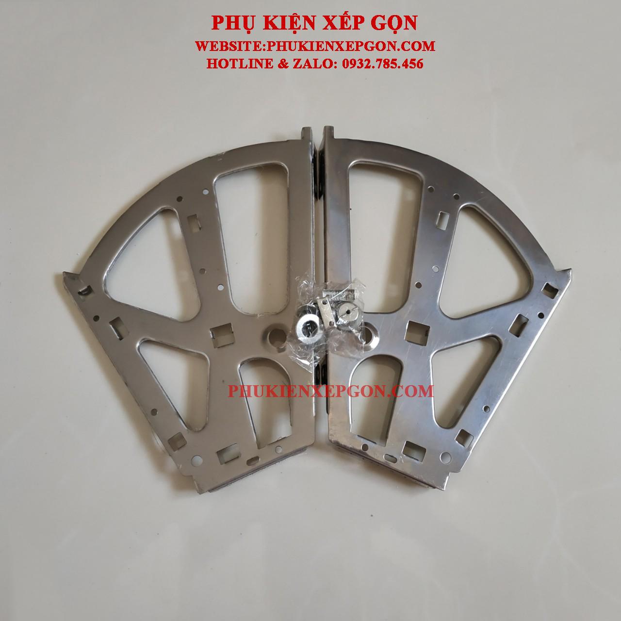 BẢN LỀ TỦ GIÀY THÔNG MINH 2 NGĂN INOX