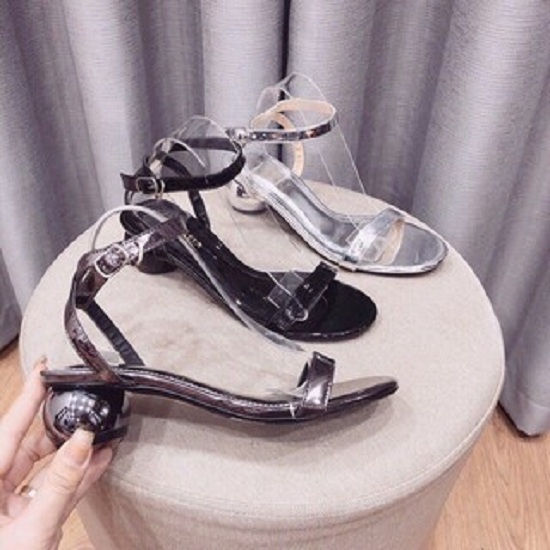 GIÀY SANDAL GÓT TRỨNG QUAI MẢNH 3P DỄ ĐI SIÊU RẺ - S361