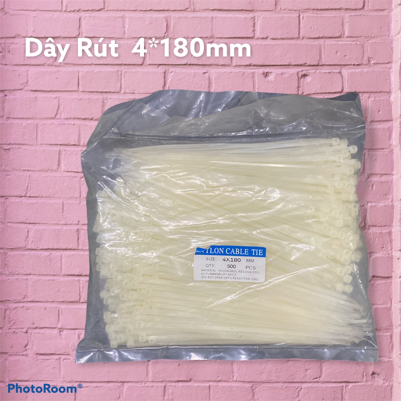 Dây rút nhựa 4*180mm