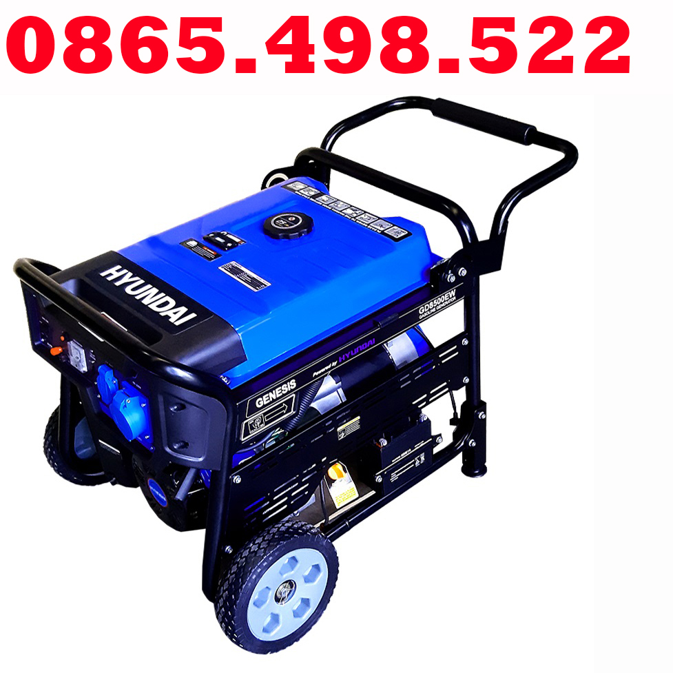 Máy phát điện chạy xăng 7kw genesis gd8500ew đề