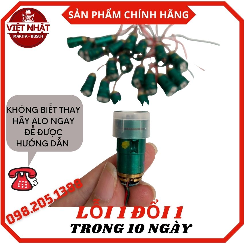 Bóng, mắt máy cân mực laze 5 tia xanh - Linh kiện sửa chữa máy cân bằng laze