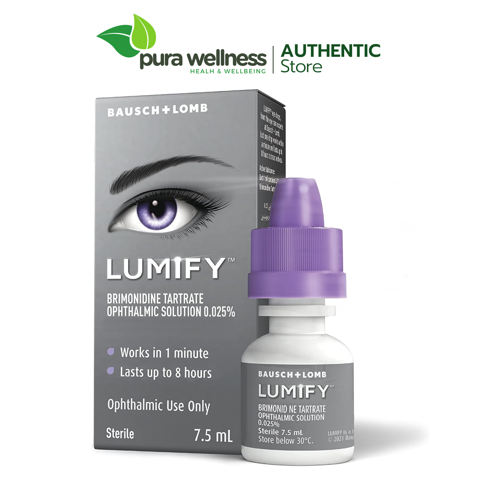 LUMIFY Redness Reliever Eye Drops Nước nhỏ mắt làm dịu mắt đỏ tác dụng trong 8 tiếng