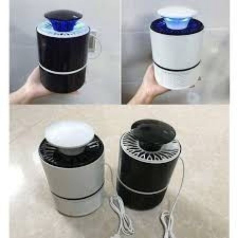 Đèn bắt muỗi thông mình hình trụ-đầu cắm usb