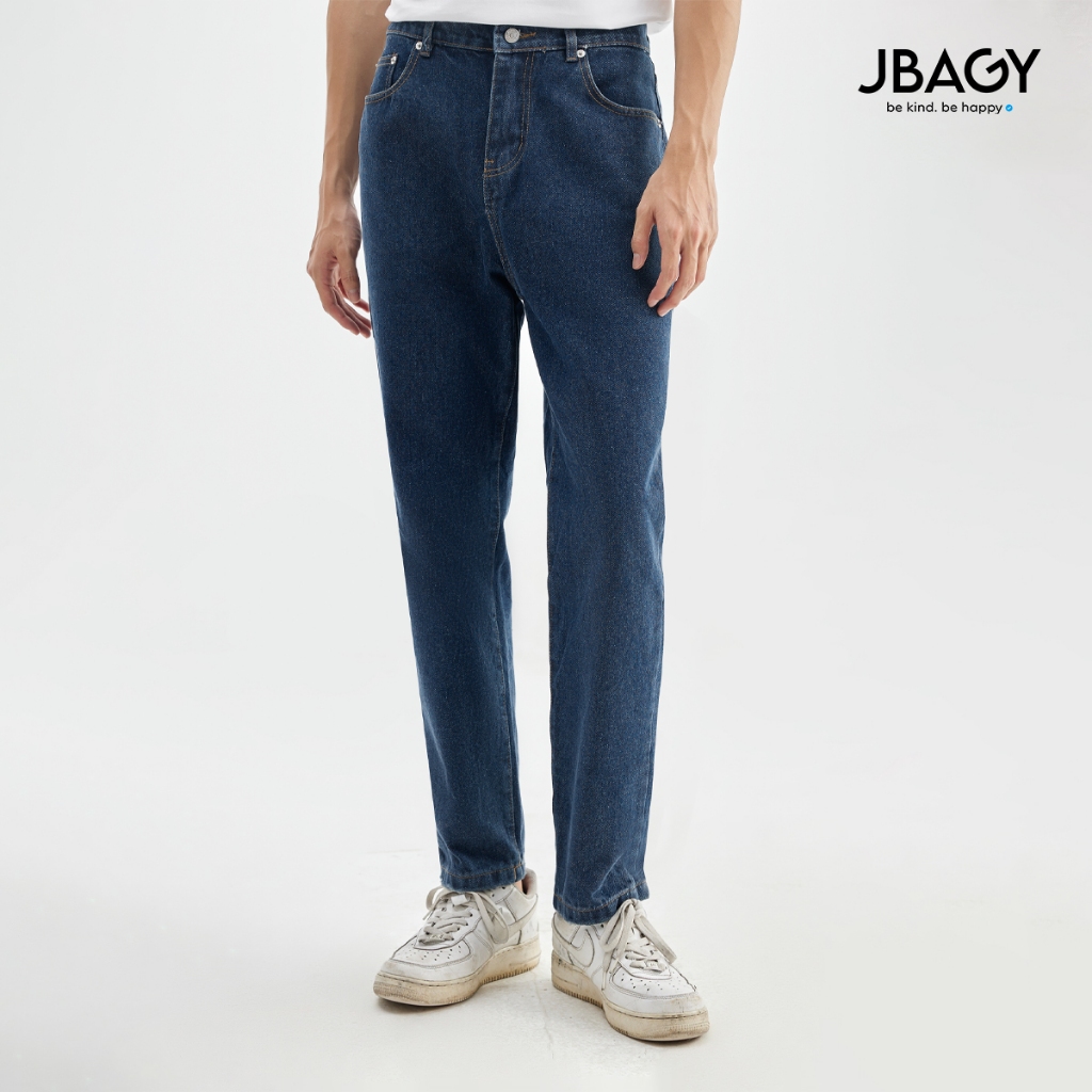 Quần jean nam dáng slimfit chất liệu cotton jean co giãn chất lượng thương hiệu Jbagy - JJ0105