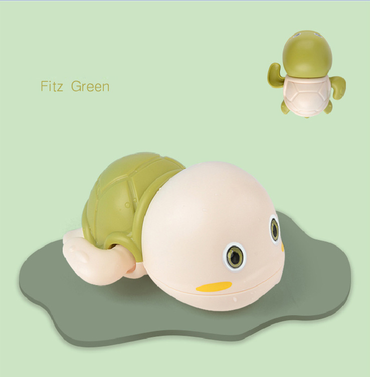 Đồ Chơi nhà tắm 1 Rùa bơi dây cót