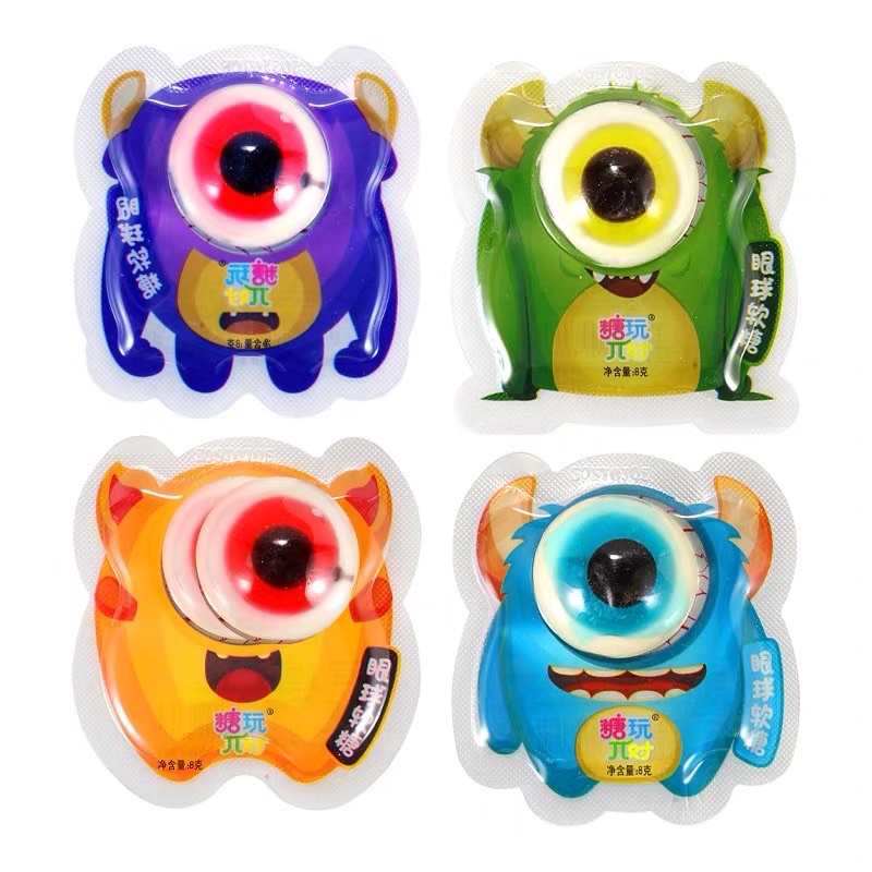 [Combo 3 Viên] Kẹo Dẻo Con Mắt Eye Candy Funny Caslte