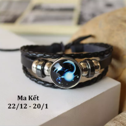 Vòng Sao đeo tay 12 cung hoàng đạo - Cung Ma Kết (22/12 - 19/01)