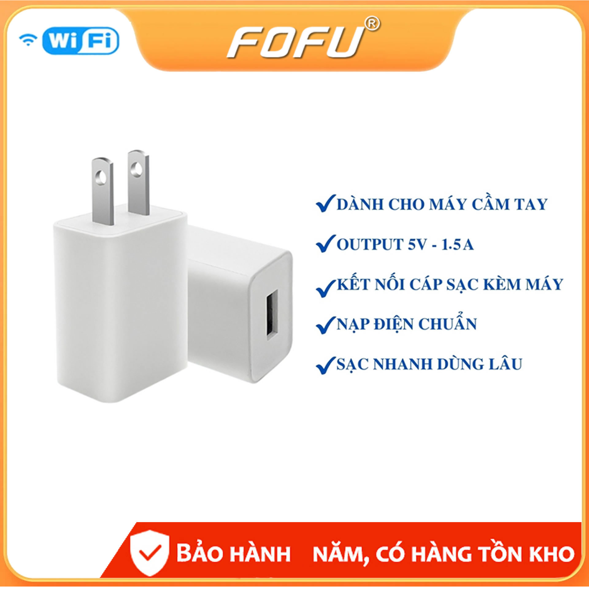 Củ sạc cổng usb 5v 2a cho for cctv camera củ sạc usb 5v 1a / 2a có thể sạc lại đa năng cho điện thoại di động
