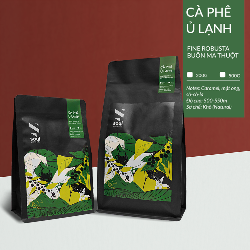 Cà phê đặc sản ủ lạnh cold brew - Fine Robusta - Soul Specialty Coffee