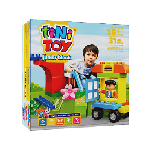 Đồ chơi lắp ráp thông minh lego cho bé mẫu giáo ngôi nhà sáng tạo TINITOY nhiều mảnh