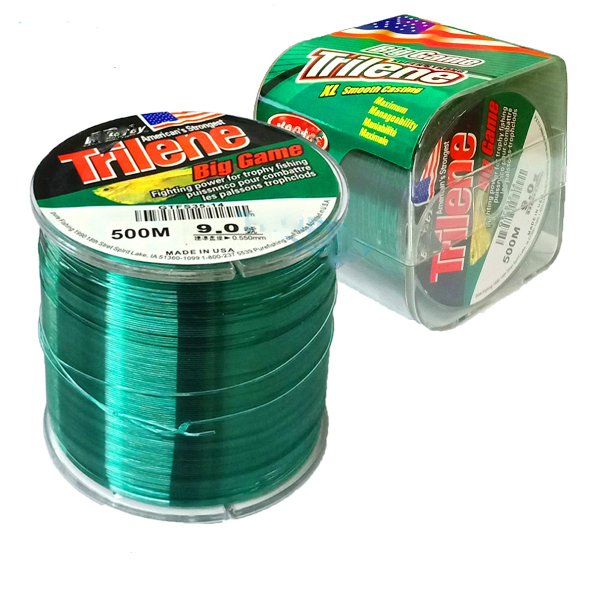 Dây Cước Trilene Câu Cá Siêu Bền Cao Cấp 500 Mét, Made In USA - Đủ Size - Từ 3.0 Đến 10.0 ( Shop TAKAS )