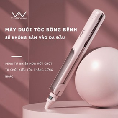 Máy duỗi tóc vivid & vogue 007a chính hãng cắm và chạy công nghệ tự động tắt nguồn 43w máy uốn tóc