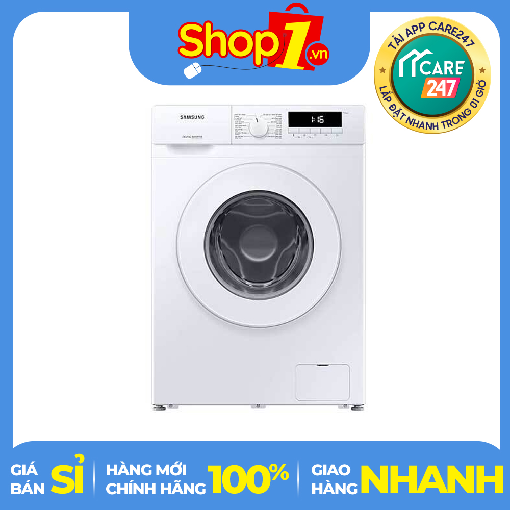 ♛ máy giặt samsung inverter 9 kg ww90t3040ww/sv - chế độ giặt nước nóng chế độ quick wash chế độ drum clean