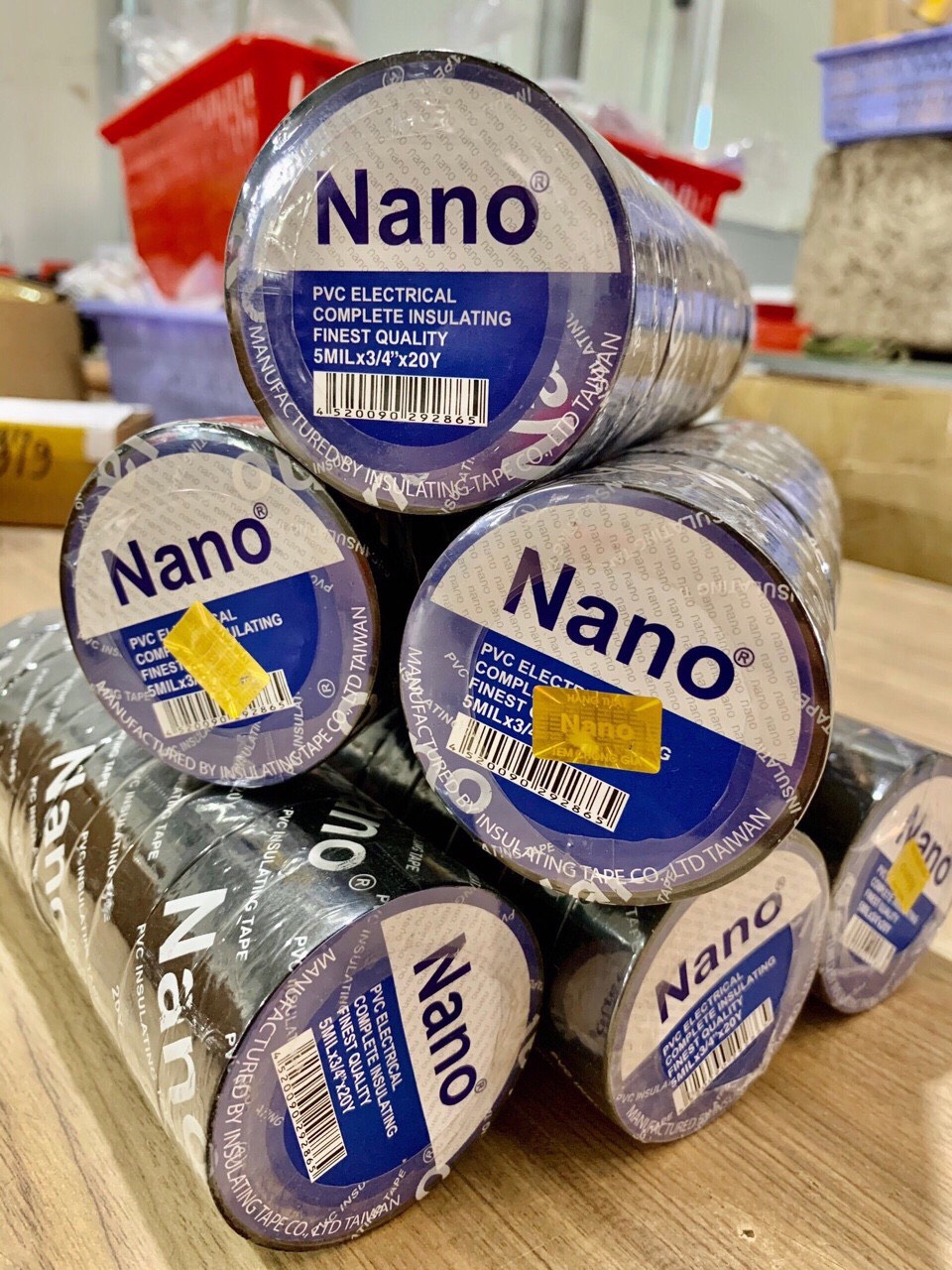 Cây băng keo điện nano chính hãng (10 cuộn / 1 cây) V993