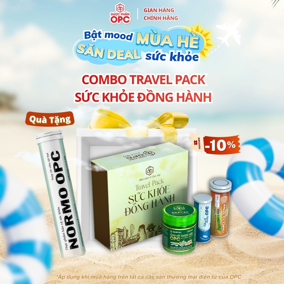 Combo Travel Pack – Sức khỏe Đồng hành