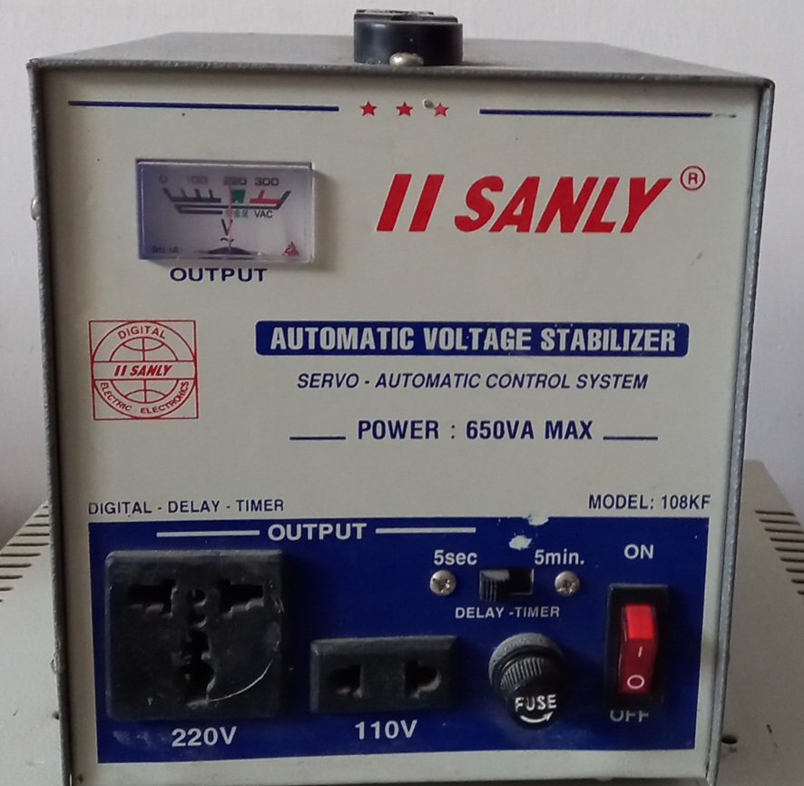 Ổn áp cũ 650w zin chưa sửa hoạt động tốt