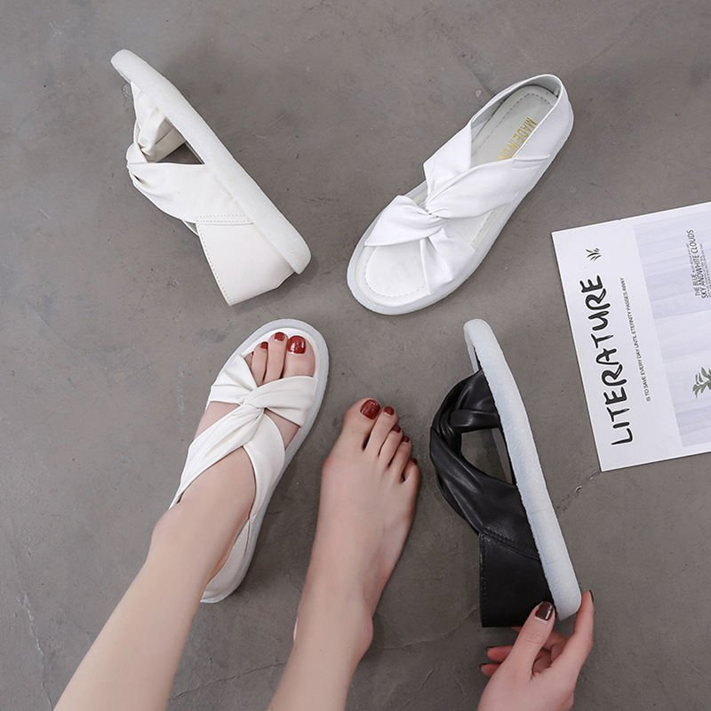 NianMiao New Arrival Flat Sandals for Women Perfect for Work and Casual Wear