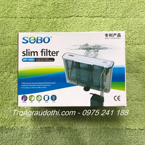 Máy lọc nước bể cá dạng treo , máy lọc thác nước bể cá sobo wp-408h