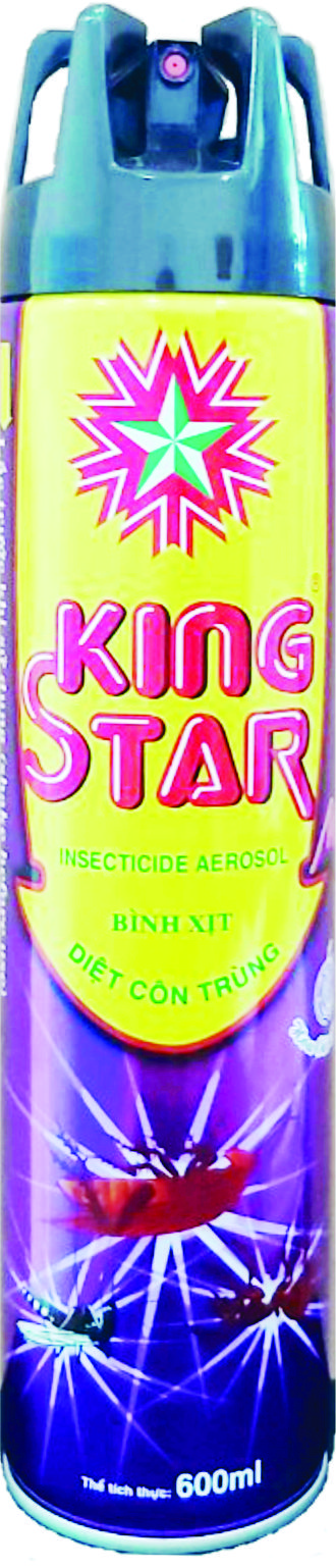 [XẢ HÀNG] BÌNH XỊT DIỆT CÔN TRÙNG KINGSTAR (TÍM) - HƯƠNG LAVENDER {chuyên dùng để diệt côn trùng, sẽ hạ gục nhanh chóng ngay tức thì muỗi, gián, kiến - FARCENT VIỆT NAM