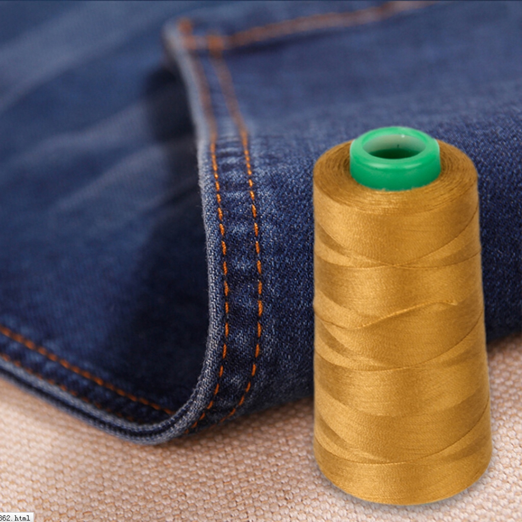 Heavy Duty Thread 1500 M 210D/3 All Purpose High Strength Polyester Sewing  Thread For Weave Upholstery Jeans Beading Purse