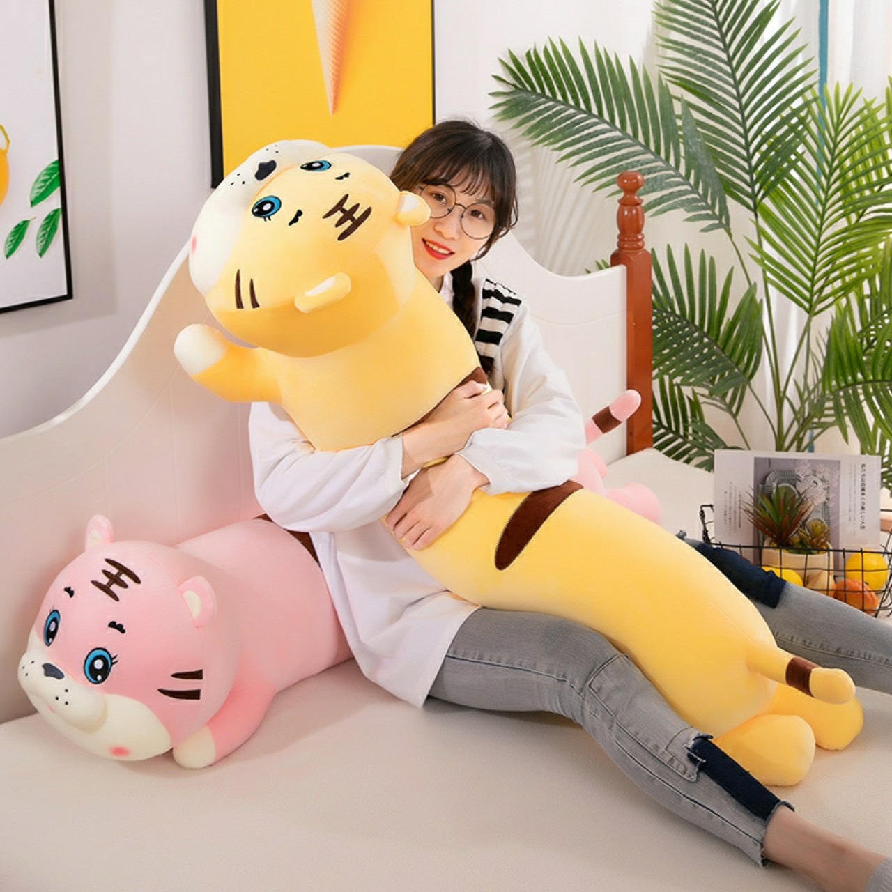 Gấu bông hổ - gối ôm hổ - gấu bông cọp - gấu bông hình cọp các size