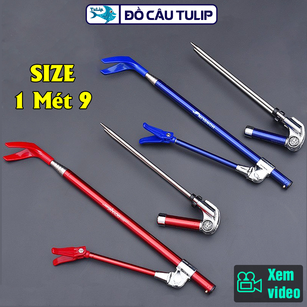 Chống cần câu tay câu đài boyang - gác cần câu đài , chống cần câu cá cao cấp , chống cần rẻ , phụ kiện câu cá , đủ size : 1m7 , 1m9 . 2m3 đồ câu tulip