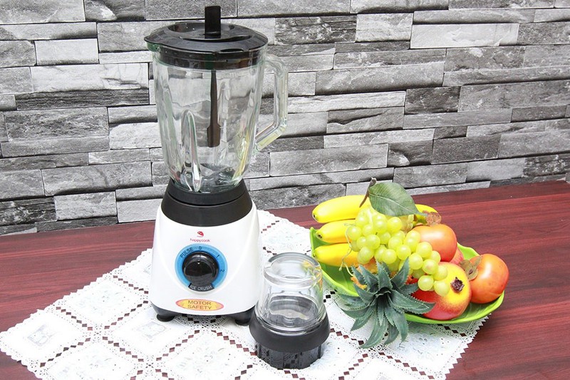 Máy xay sinh tố happycook hcb- 150c cối thủy tinh 1.5 lít công suất 300w
