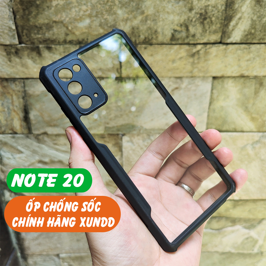 Ốp lưng tai nghe Samsung Galaxy Note 20 chống sốc chính hãng XUNDD