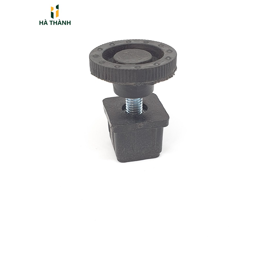 10 bộ chân tăng chỉnh vuông 30 ốc 8 đóng chân bàn ghế sắt hộp