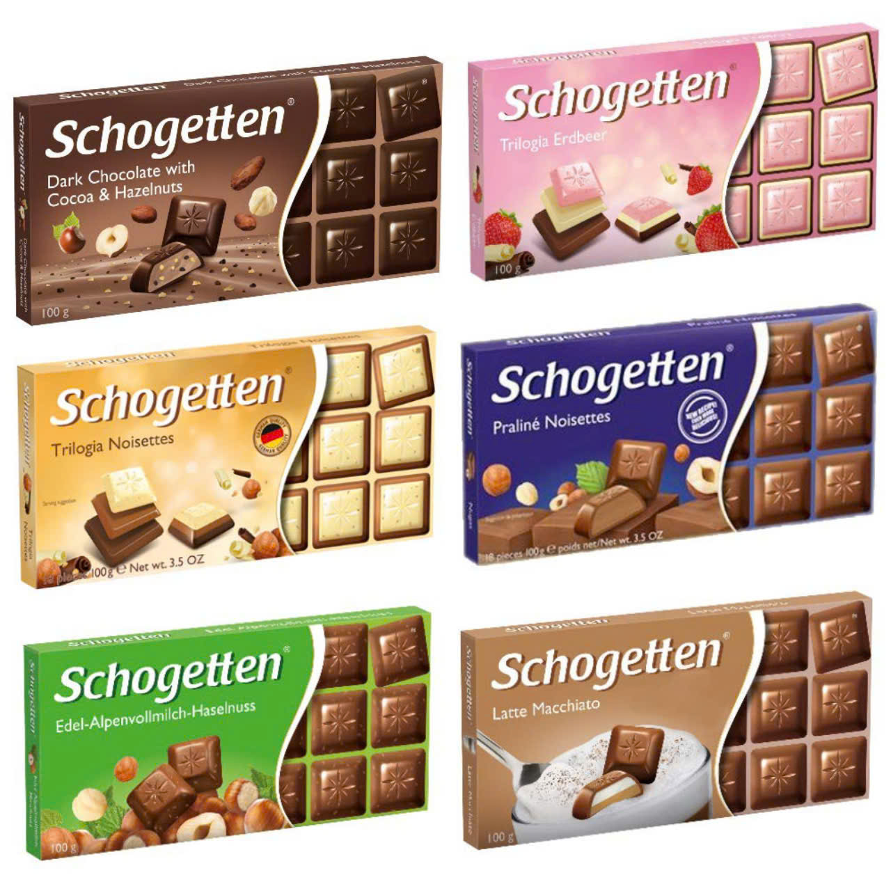 Chocolate Schogetten Germany