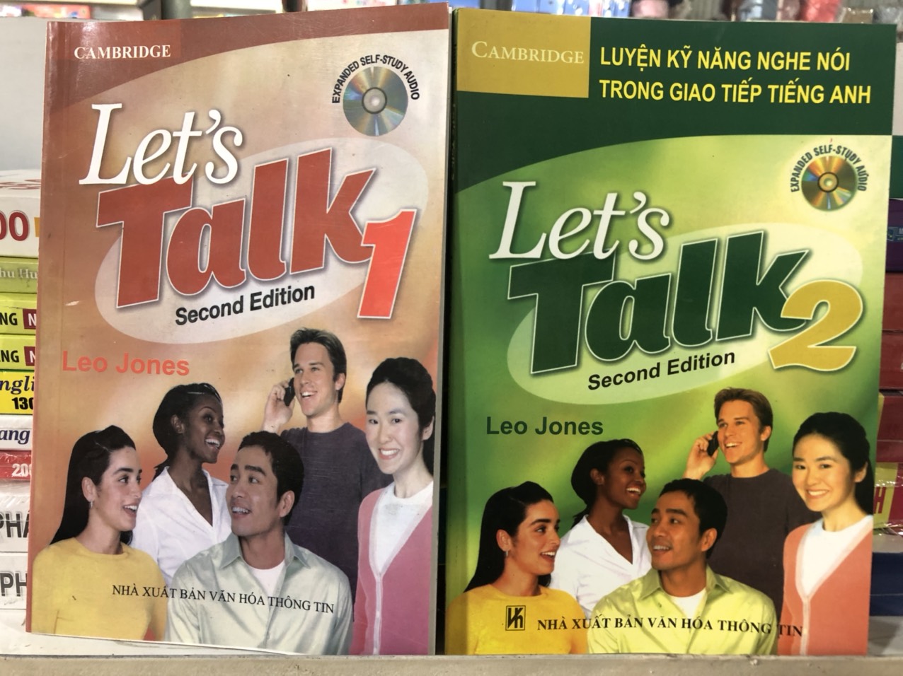 Sách let's talk 1 + 2