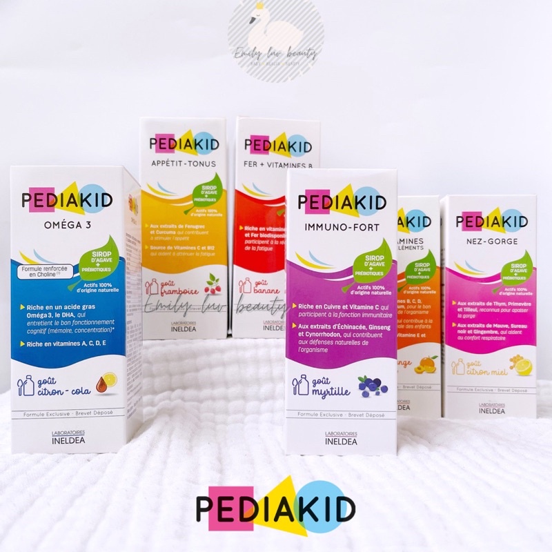 Siro pediakid giúp bé ăn ngon, tăng đề kháng 125ml