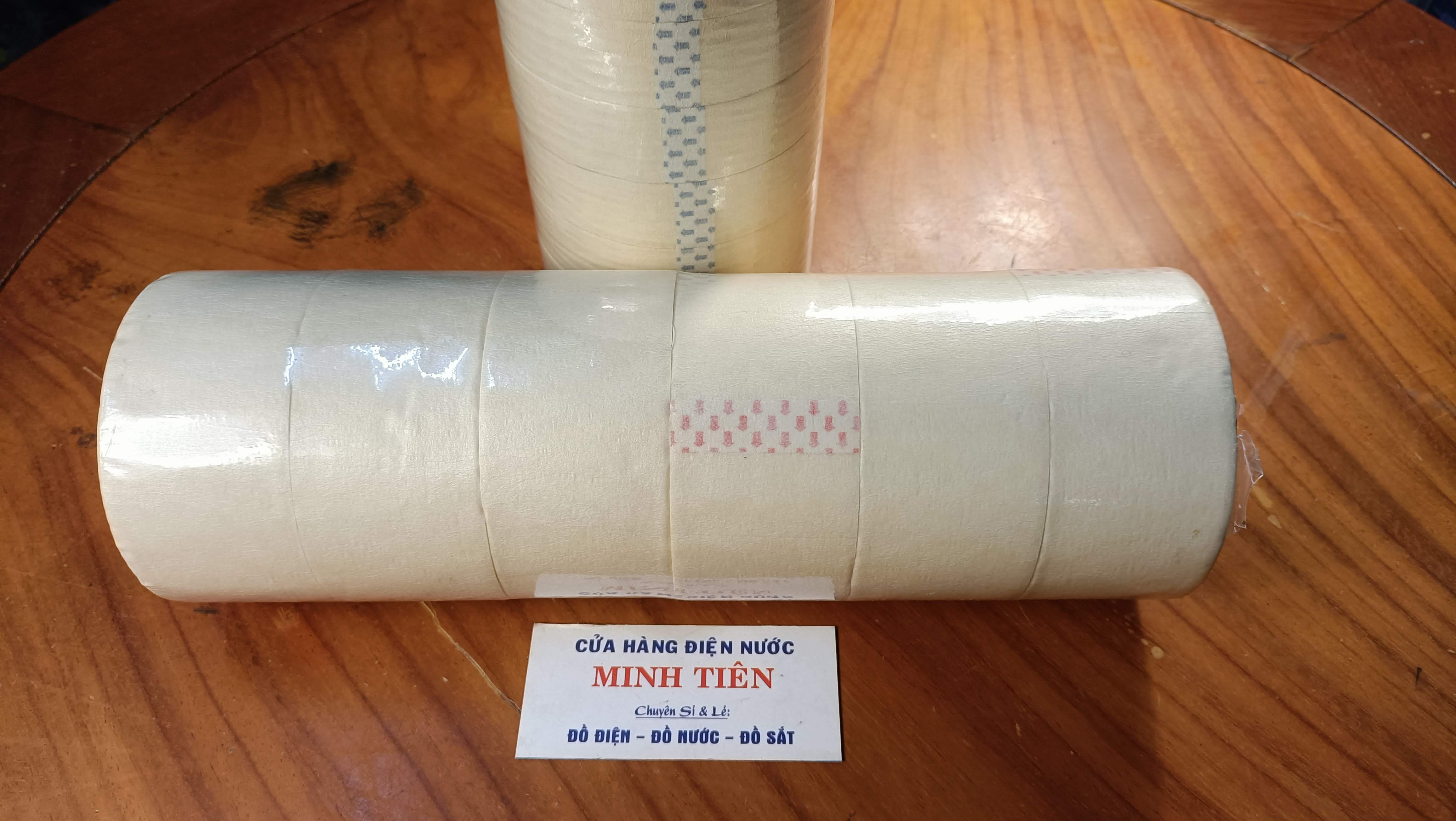 1 cuộn băng keo giấy 2f5, 1 cuộn băng keo giấy 5f