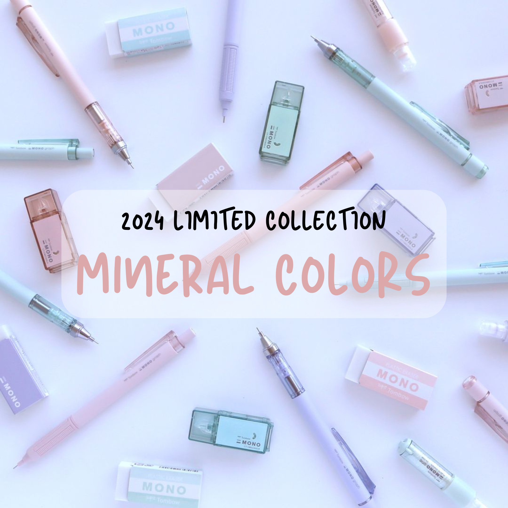 Bút chì lắc kỹ thuật tombow mono mineral 0.5mm phiên bản giới hạn 2024