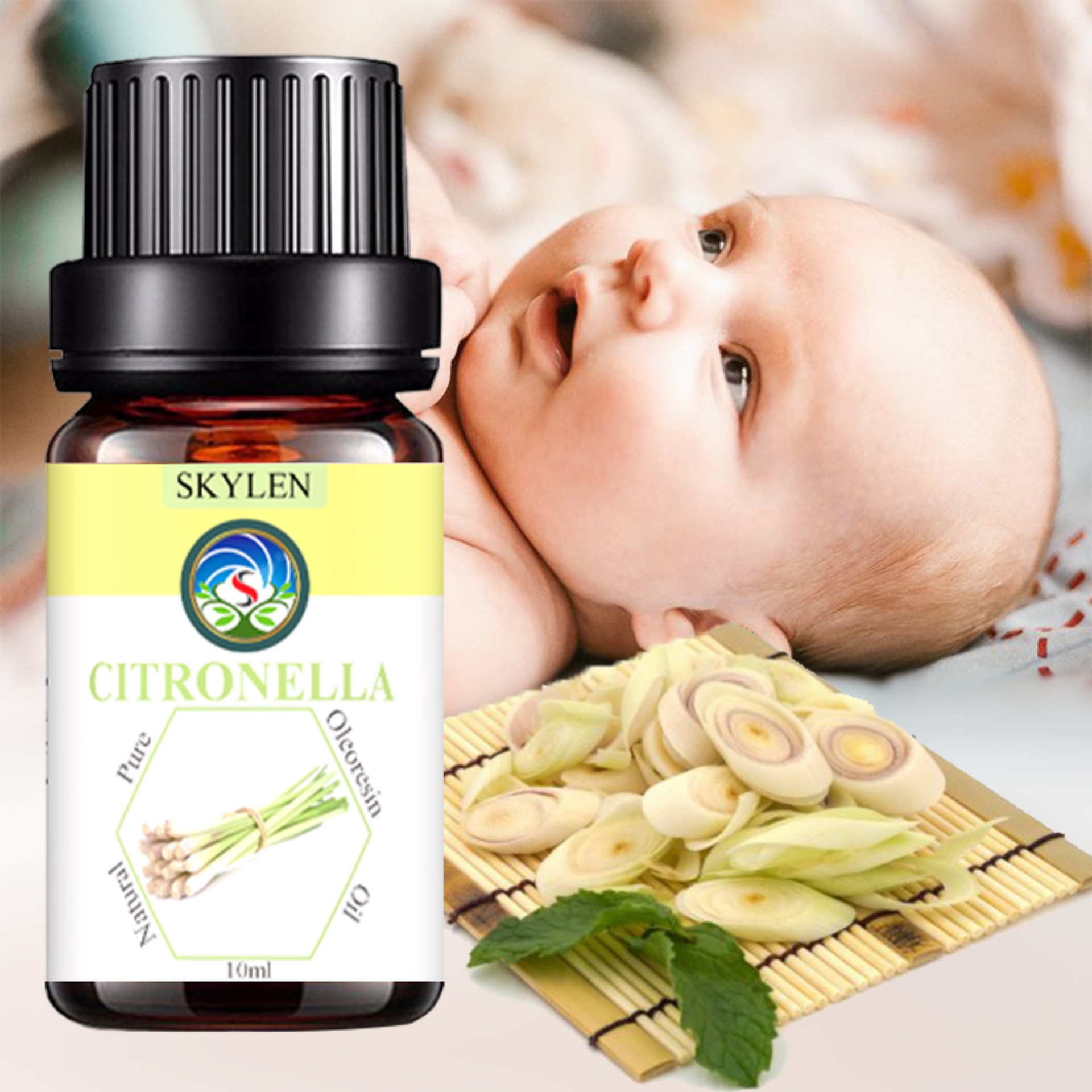 Citronella essential oils of citronella pure mosquito repellent deodorant