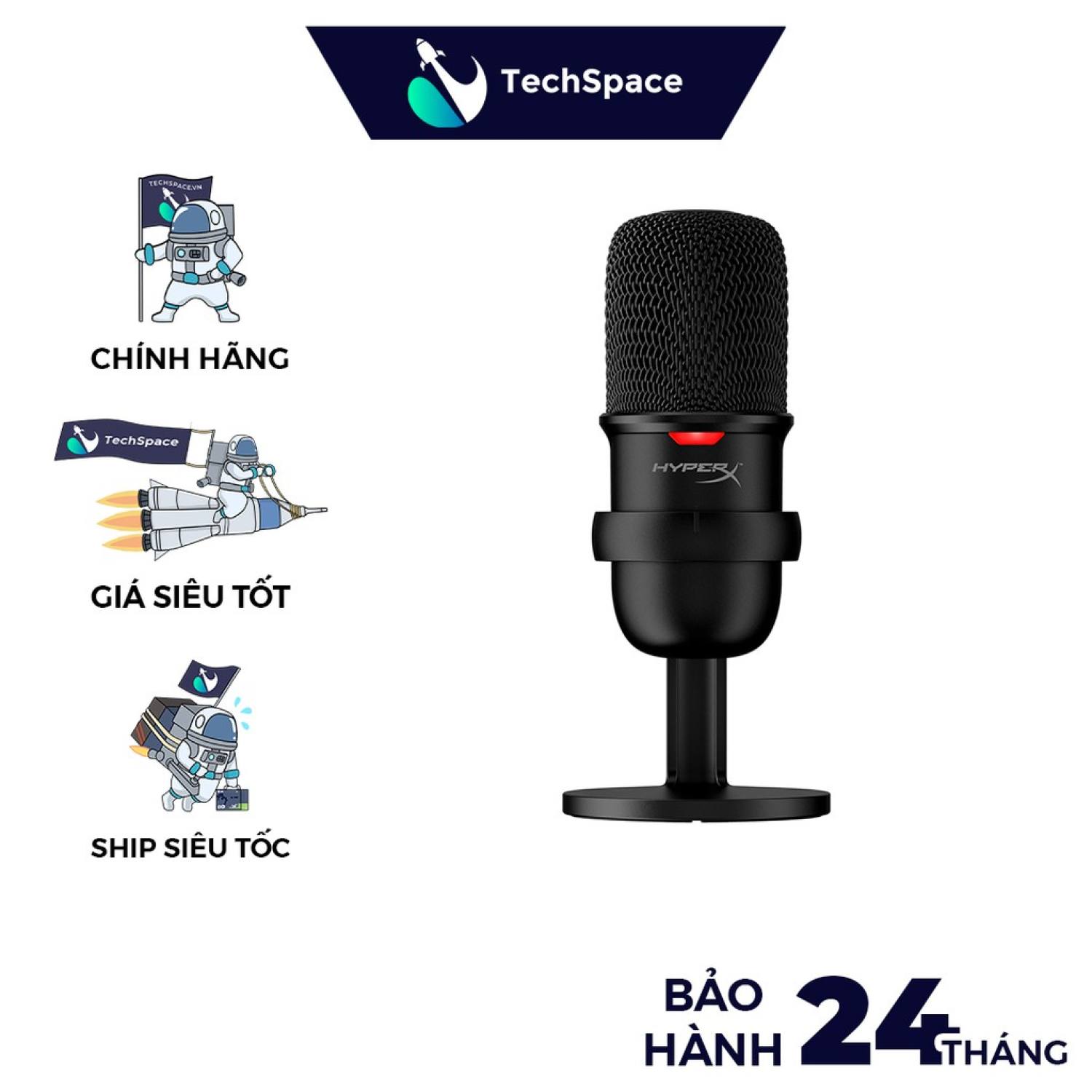 Micro HyperX SoloCast -Bảo hành 24 tháng