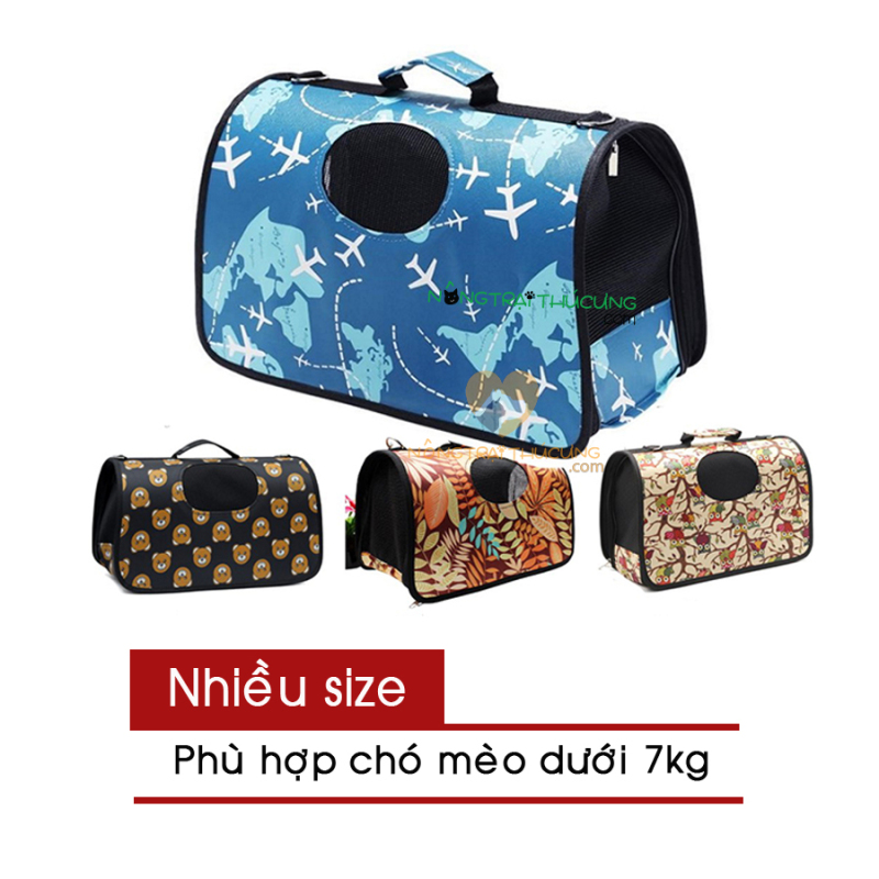 Túi vận chuyển chó mèo ♥️Freeship♥️ , túi vận chuyển cho thú cưng đi xa