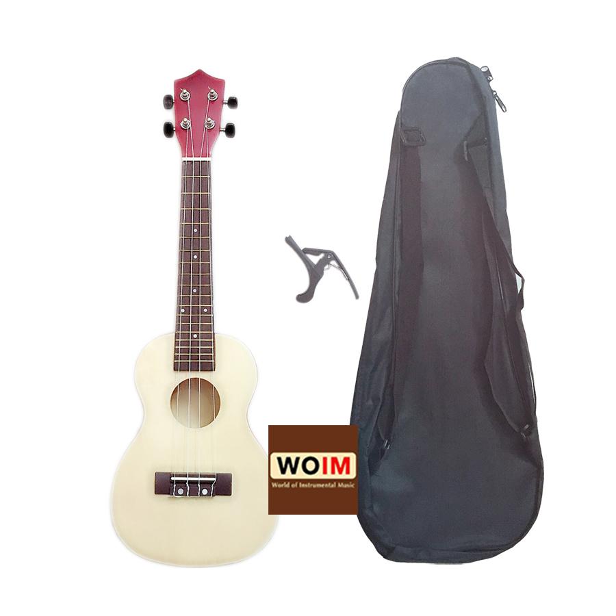 Combo Đàn Ukulele Concert 23inch Tặng BAO VẢI và CAPO cao cấp