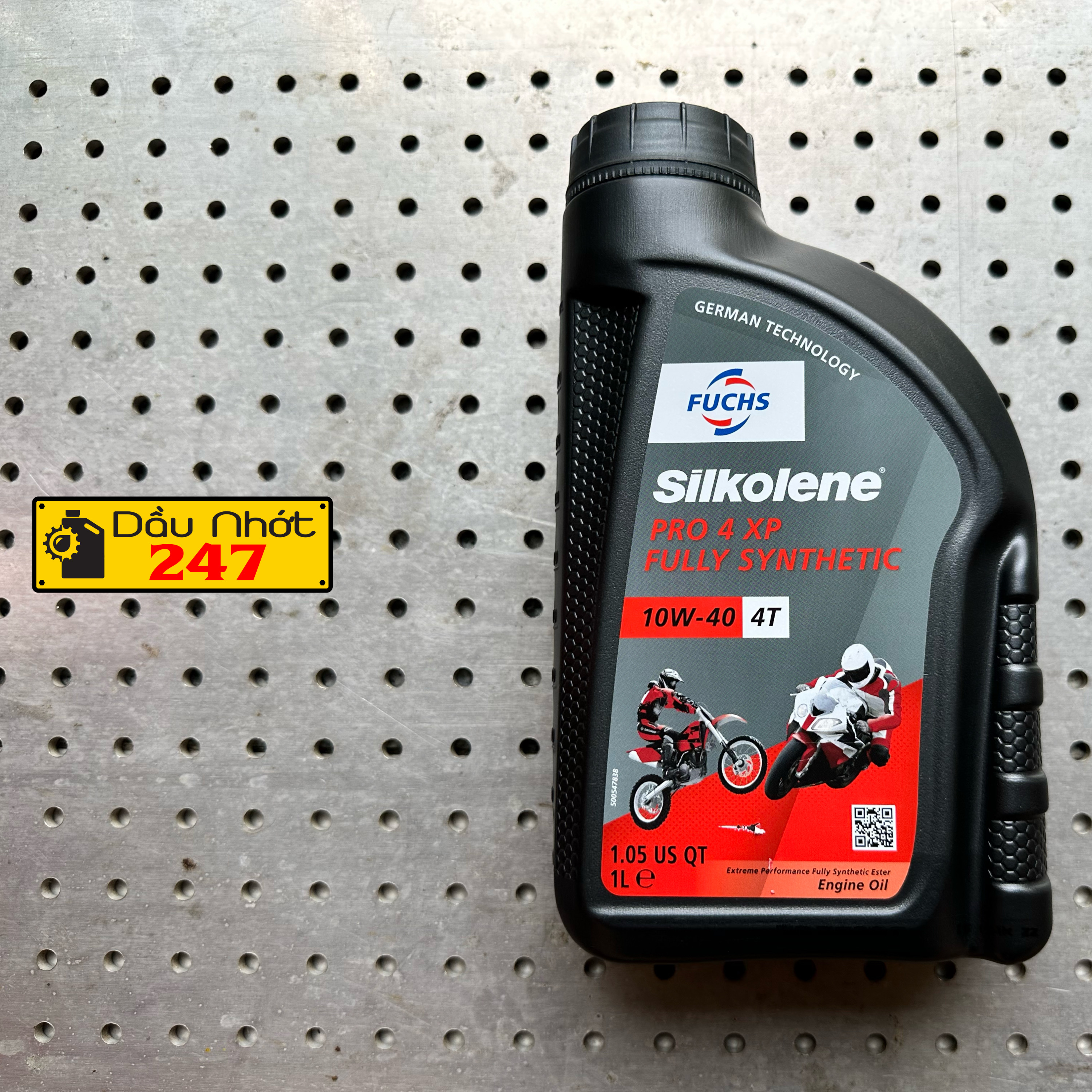 Dầu nhớt Fuchs Silkolene Pro 4 10w40 1L