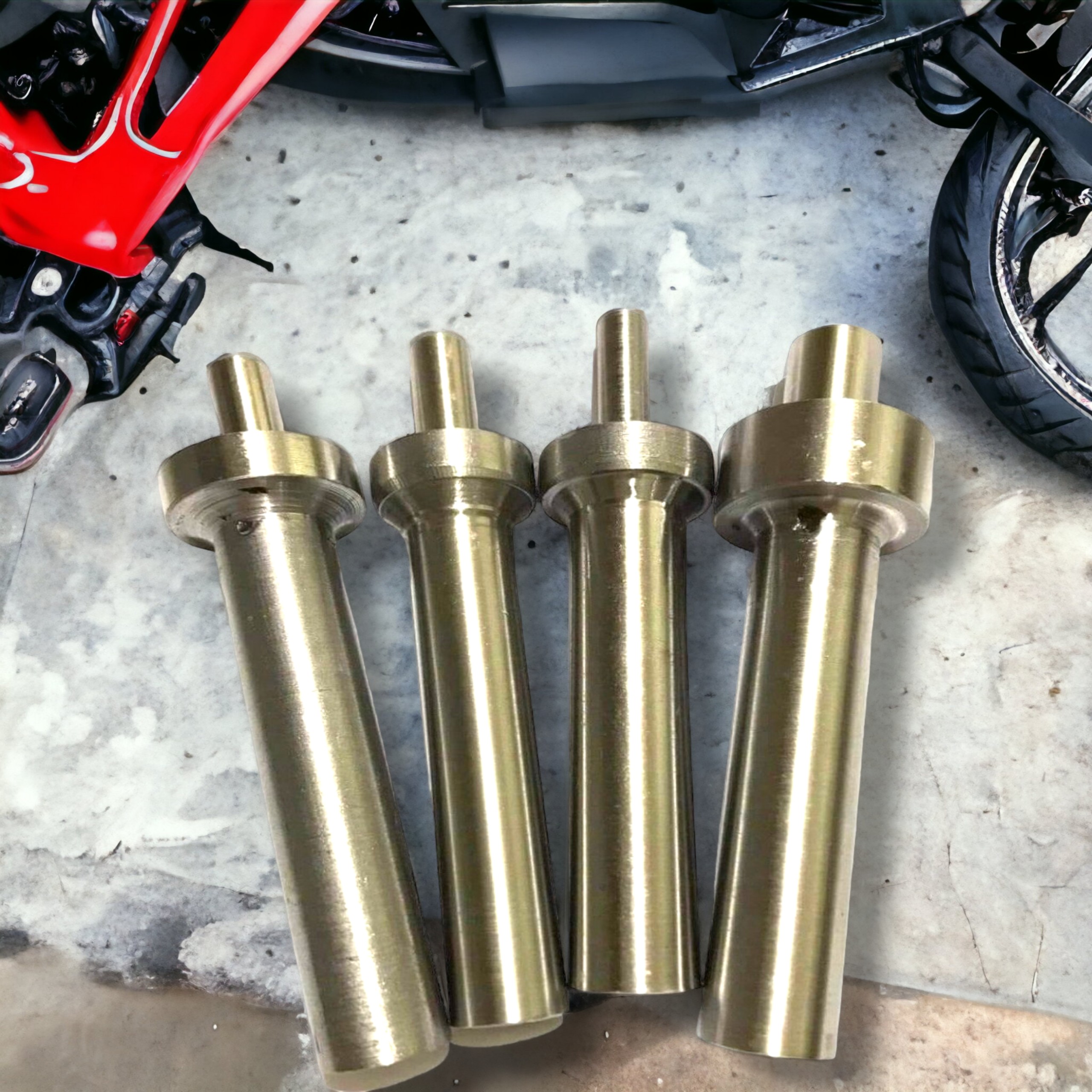 Bộ 4 cây đóng bi bánh bạc đạn xe máy,. gồm 4 cỡ 6201 6203 6300 6301