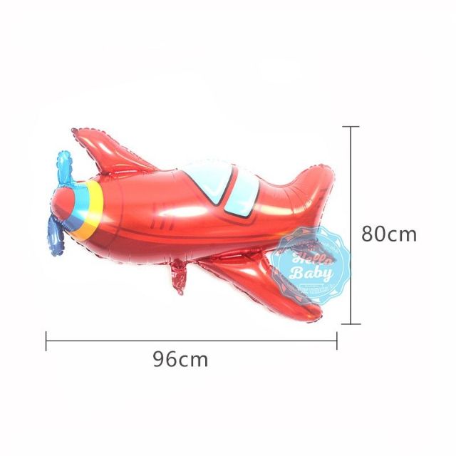 Máy bay - Bóng bay hình máy bay size lớn trang trí sinh nhật cho bé trai