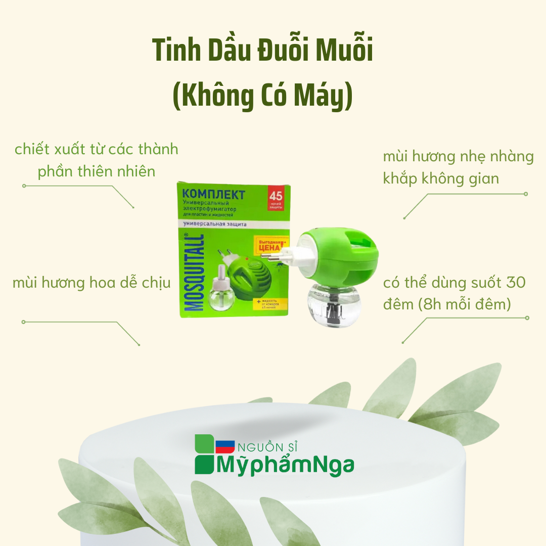 Tinh dầu đuỗi muỗi